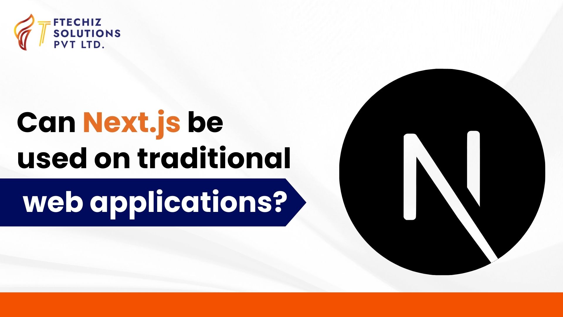 Can Next.js be used on traditional web applications?